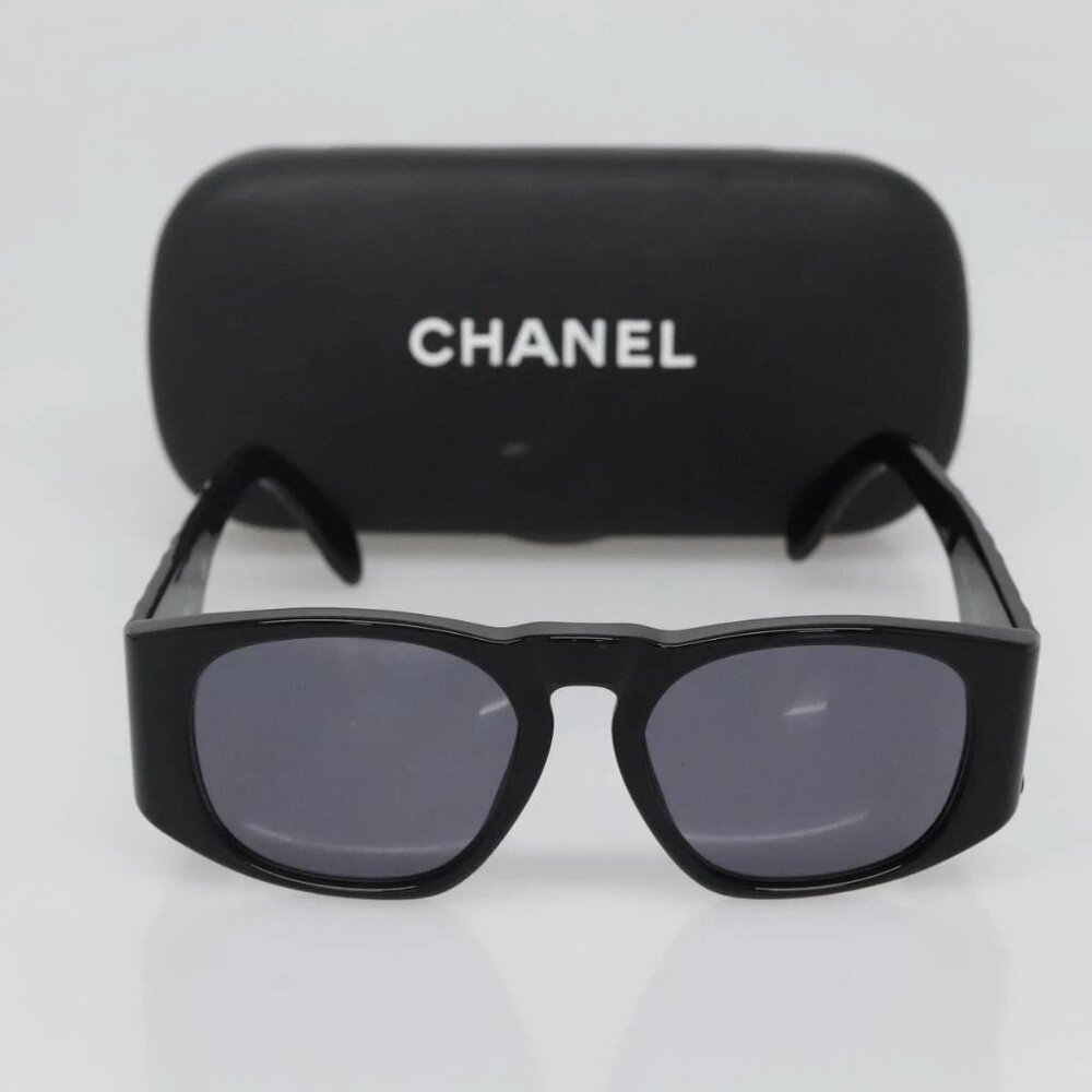 CHANEL Sunglasses plastic Black CC Auth yk19492 - Picture 12 of 12